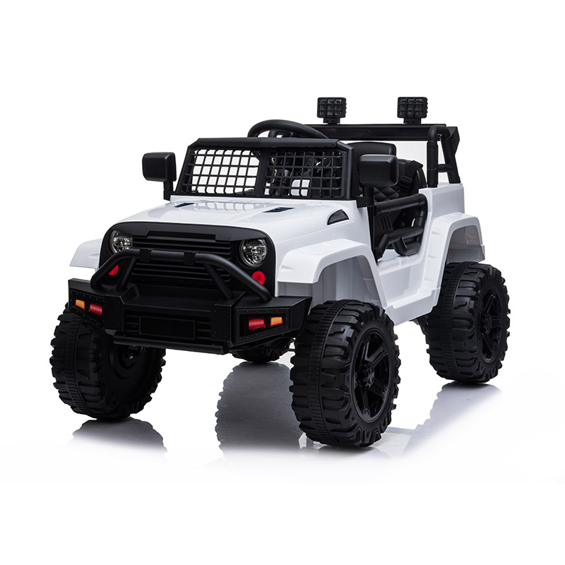 12V 2WD Kid Ride-On Jeep med RC och lampor