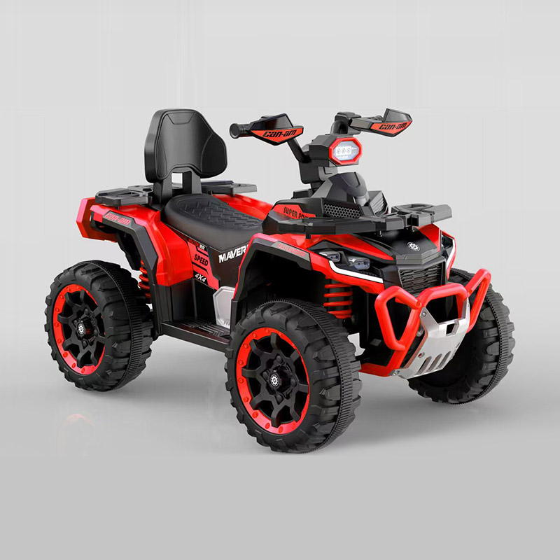 12V 4WD Stor Elektrisk ATV för barn med fjärrkontroll och musik