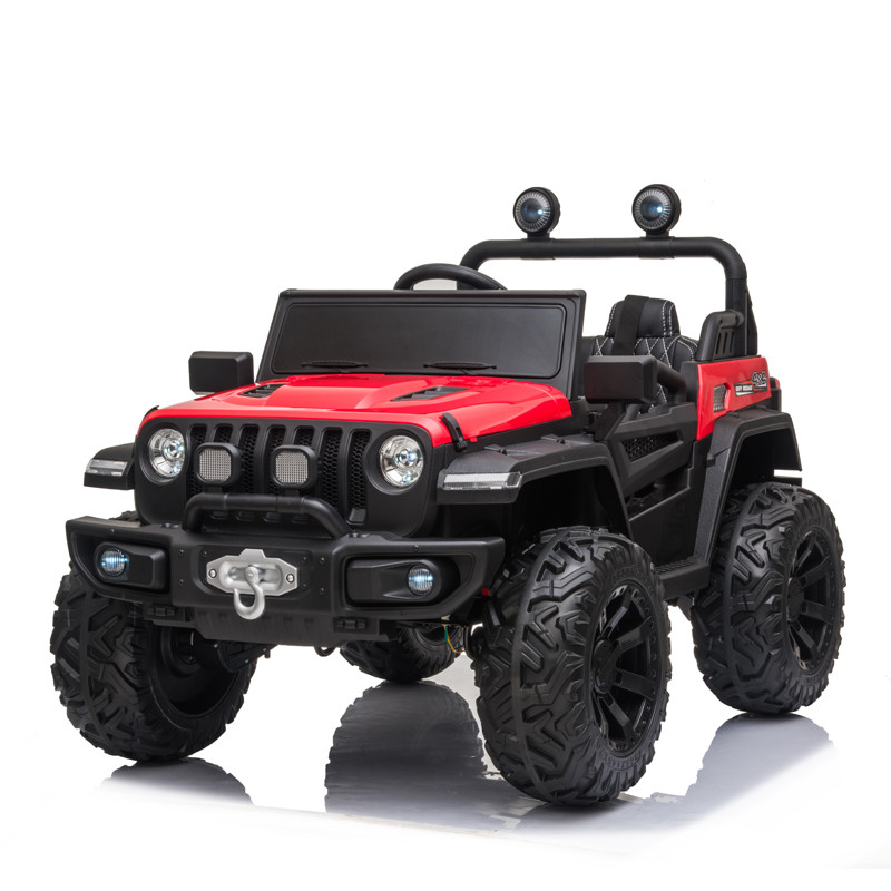 12v batteri Kid Ride On Jeep Four Motor med 2,4g R/c