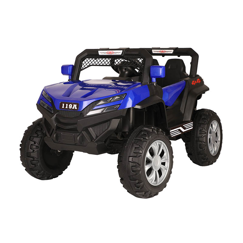 12V Dual Motor Kids elektrisk UTV med 4-hjulsupphängning och fjärrkontroll