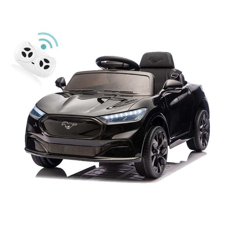 12V licensierad Ford Mustang mach E Elektrisk åkbil för barn