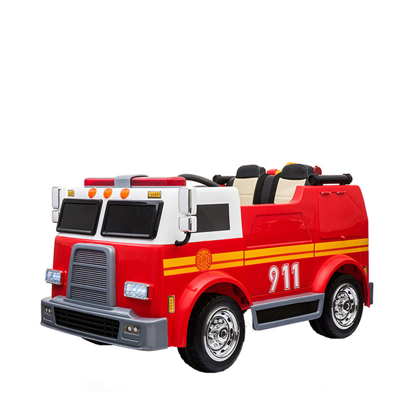 2019 Kids Ride On Car Fire Truck Children Rc Electronic 12v Battery Car