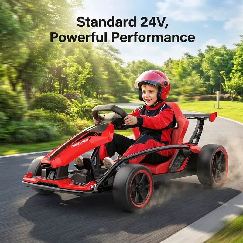24V Kraftfull Drift Electric Go Kart Ride on Car