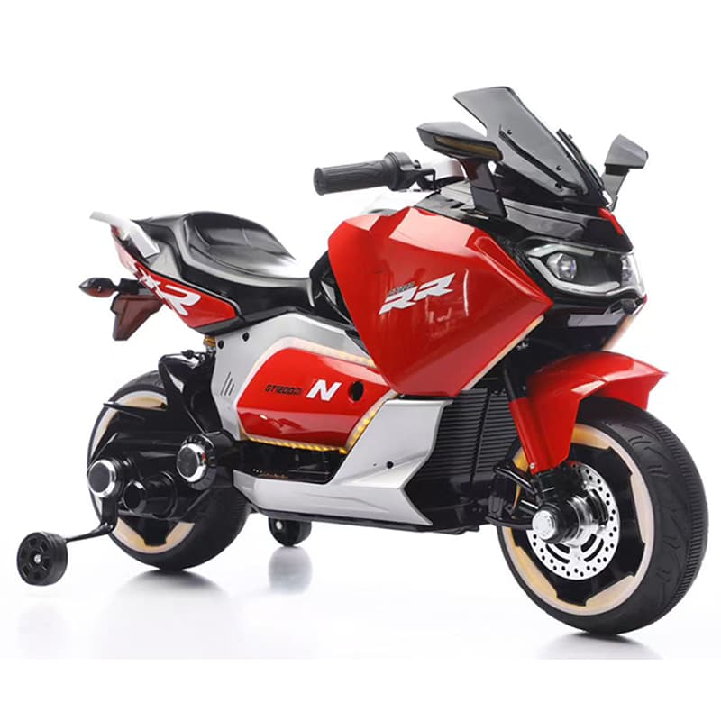 12V Dual Motor Kids 2-Wheel Motorcycle with MP3 player & Bluetooth