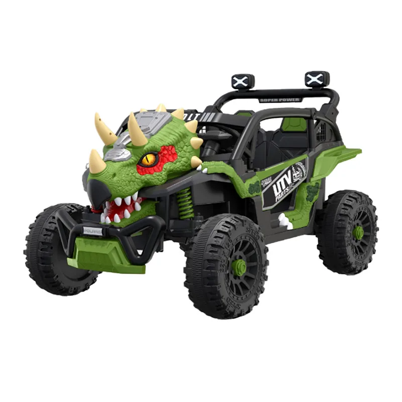 Elbil för barn 12V Ride på UTV Dinosaur Car