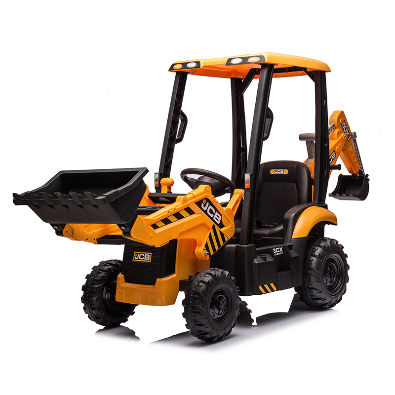 Licensierad JCB Kids Electric Ride-On Factory Truck