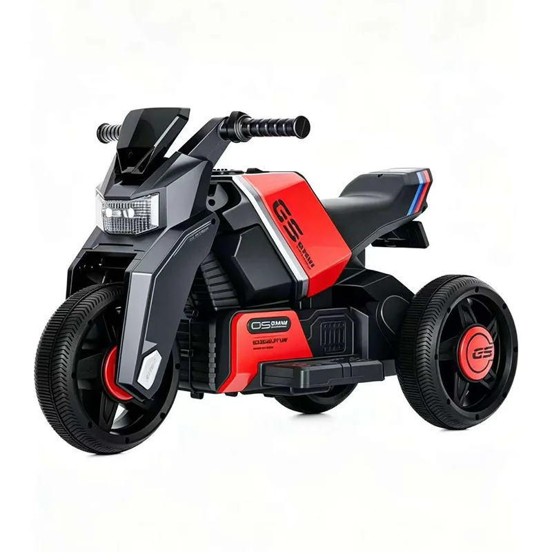 Ljusgrönblå 12V elmotorcykel för barn