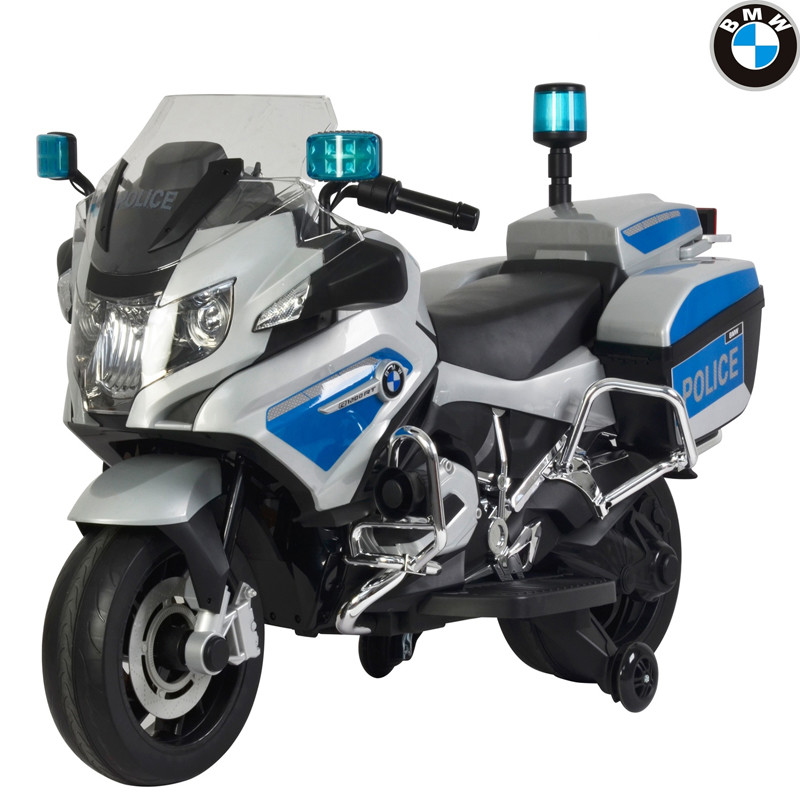 Officiell licens 12v Kids Electric Ride On Police Motorcycle 212